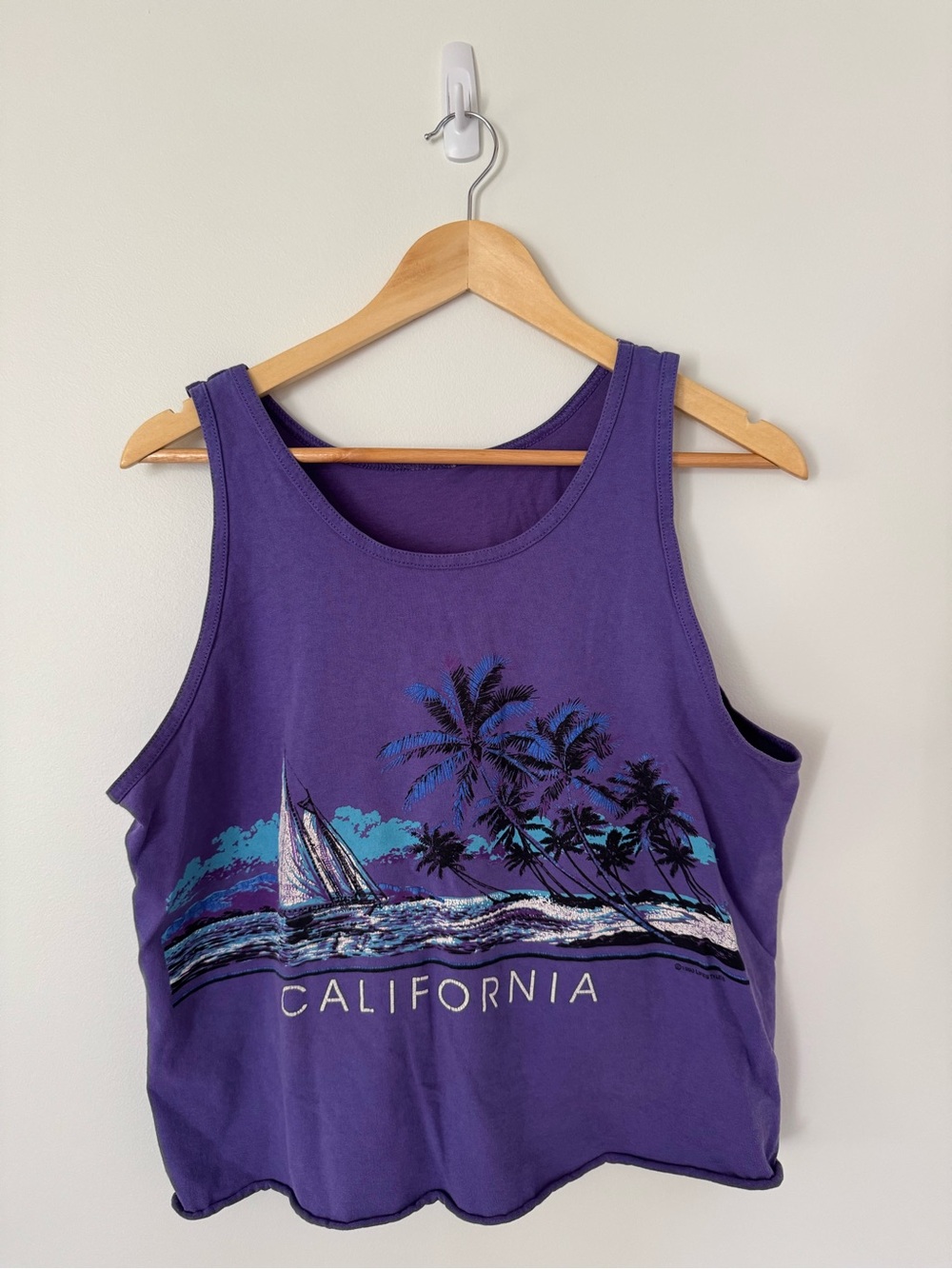 Vintage California Crop Tank
